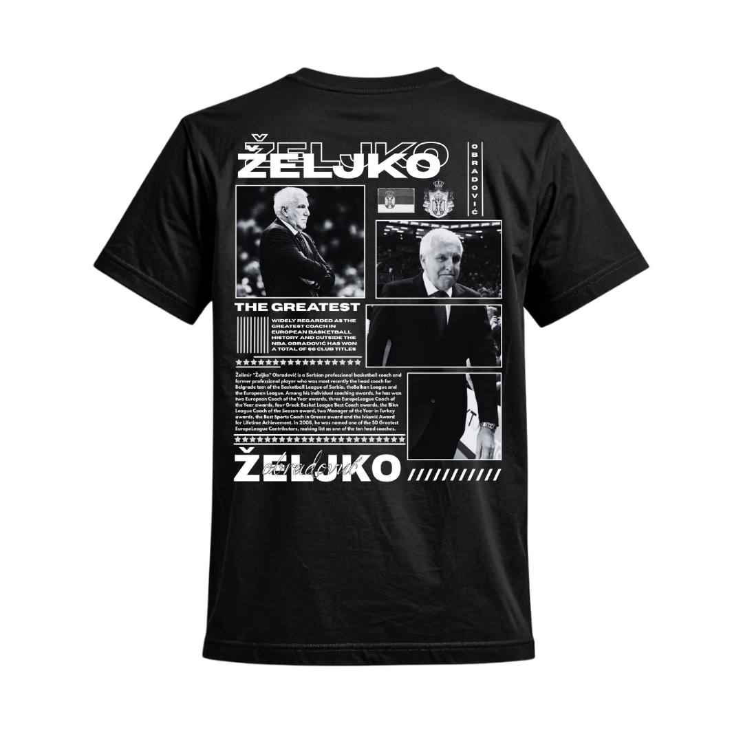 Zeljko Obradovic Majica