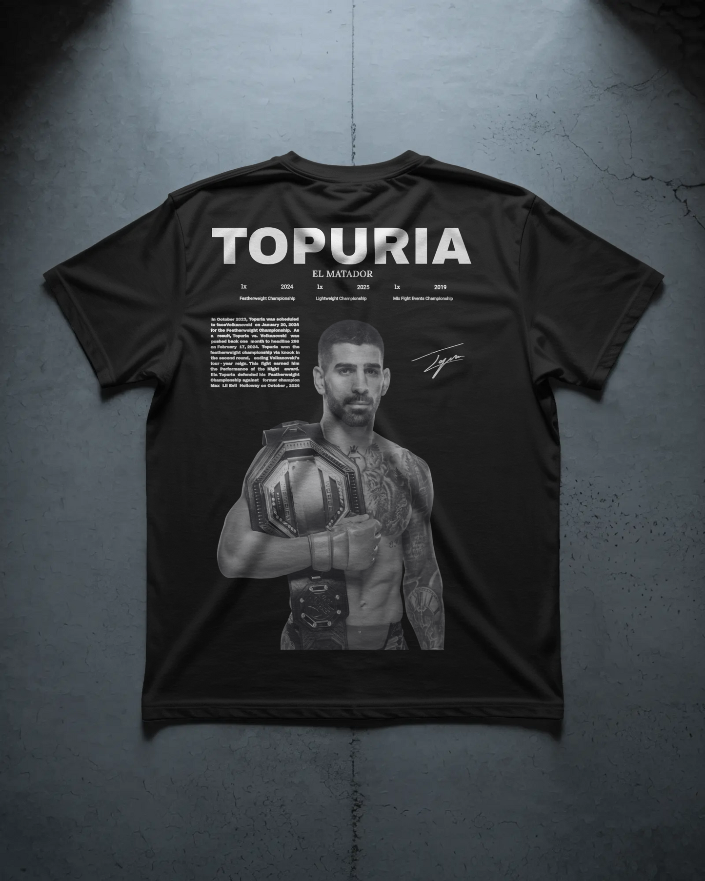 Topuria Legacy Majica
